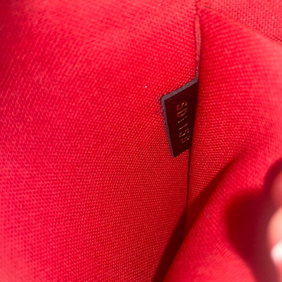 Louis Vuitton Navy and Red Clutch - Picture 6 of 11